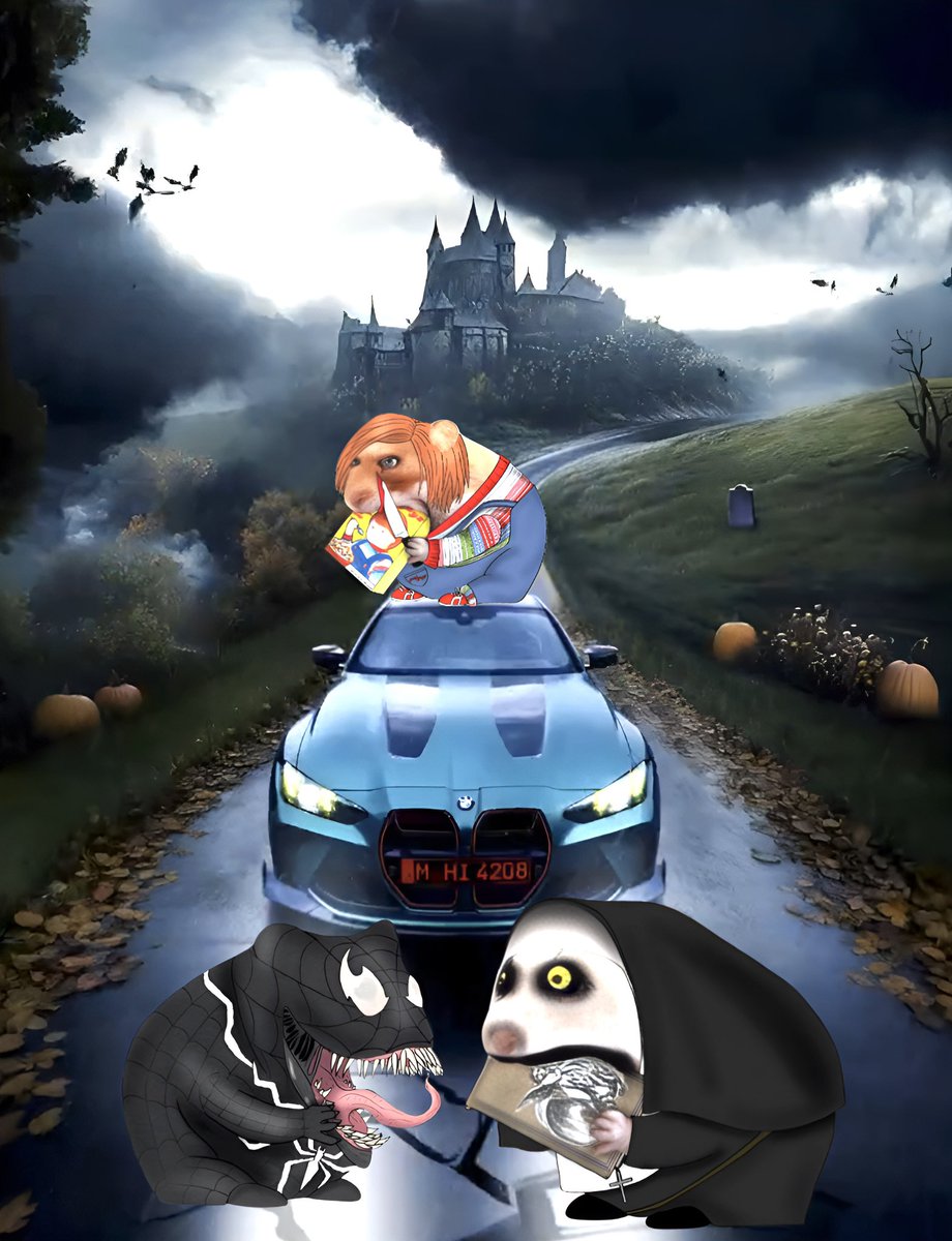nk4927's tweet image. Spooky nomnom’s love BMW
#HappyHalloween #THEM4 #BMW