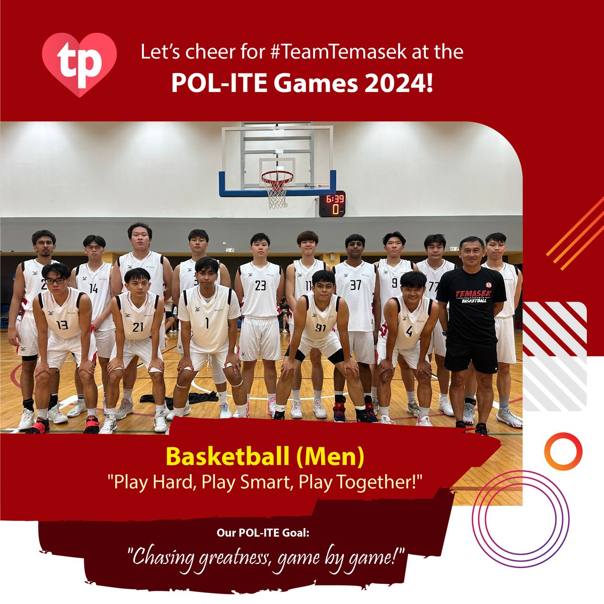 temasekpoly's tweet photo. The stage is set for our TP 10-Pin Bowling, Basketball and Netball teams, as they get ready to strike, shoot and score at the Polytechnic-ITE (POL-ITE) Games 2024!π₯
πFollow #TeamTemasek's pursuit of excellence at: https://t.co/fUxnfYNYke
#temasekpoly #TPcreatingtomorrow https://t.co/2BRpff8GSi
