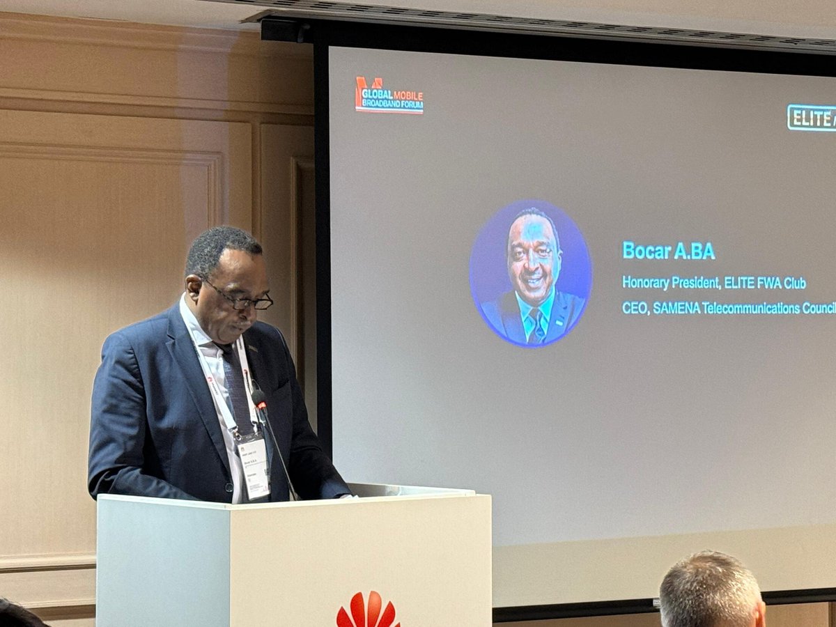 CEO SAMENA Council tweet media