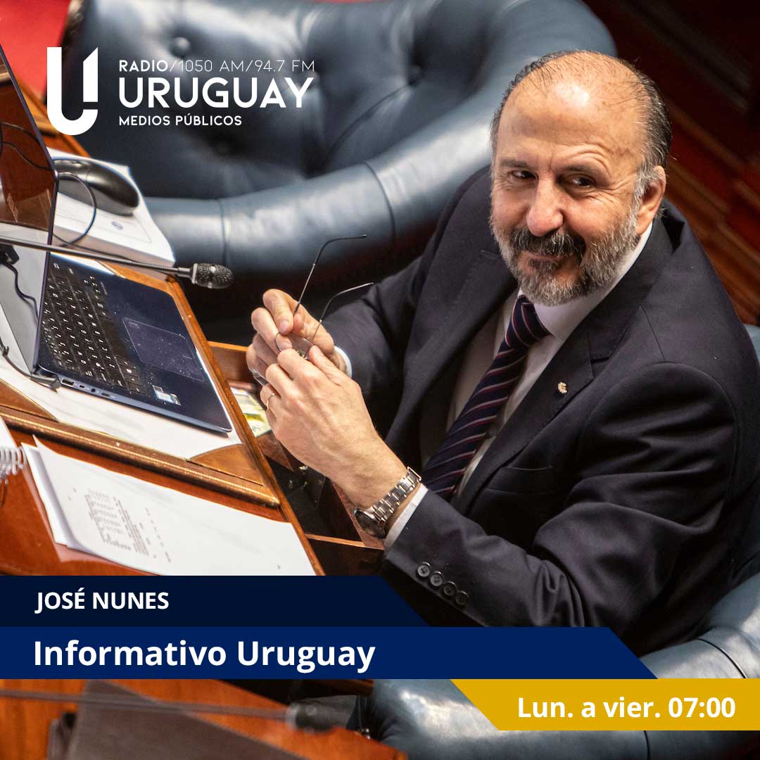RadioUruguayUy's tweet image. 🎙️→ #HOY en 𝐈𝐧𝐟𝐨𝐫𝐦𝐚𝐭𝐢𝐯𝐨 𝐔𝐫𝐮𝐠𝐮𝐚𝐲 conversamos sobre el tema #Casmu con el senador @Josenunes1960, presidente de la Comisión Permanente del Parlamento🏦

📻 #RadioUruguay