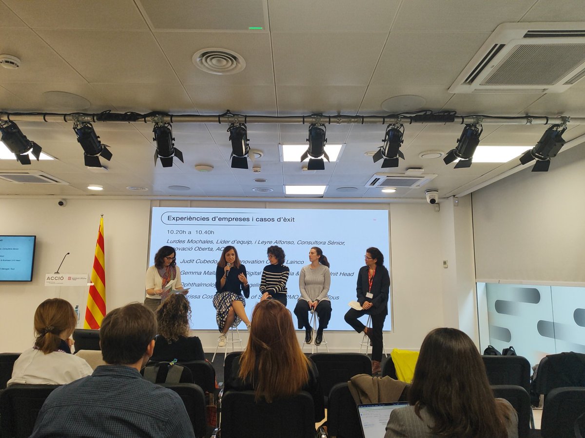 Ampliando nuestros conocimientos de #InnovaciónAbierta en  <a href="/accio_cat/">ACCIÓ</a>, para seguir mejorando nuestros servicios de impulso a las colaboraciones Universidad-Empresa en <a href="/PRUAB/">Parc de Recerca UAB</a>
#OpenInnovation