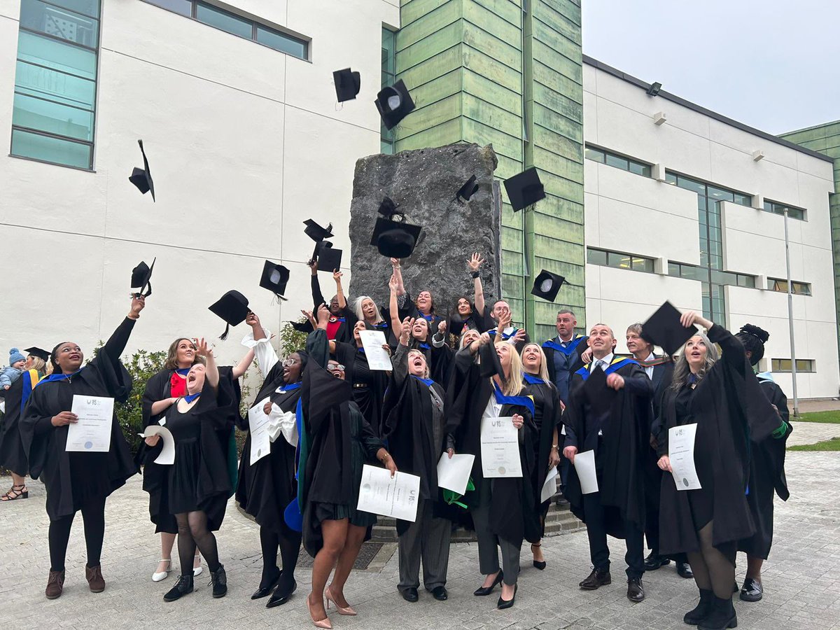 HeydiFoster's tweet photo. So excited to accompany 25 @an_cosan adult learners graduating at @SETUIreland's #LifelongLearning conferring ceremony! 🎓
A special day for the graduates, their families & our #HigherEducation tutors after all their hard work & determination 👏
#OneGenerationSolution #community https://t.co/Sd4S3XVZms