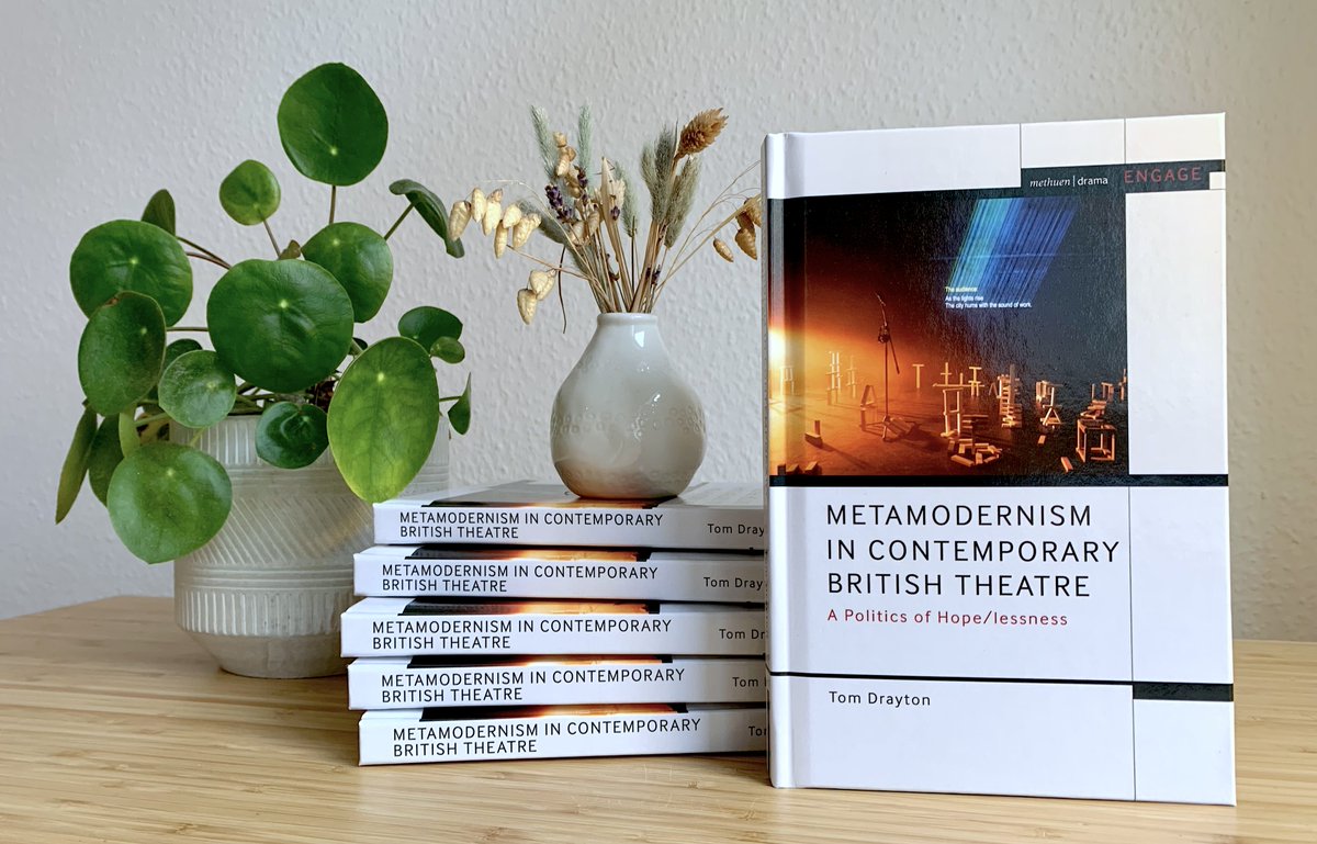 Tom Drayton (@miserchristmas) on Twitter photo It’s HERE! Publication day for Metamodernism in Contemporary British Theatre: A Politics of Hope/lessness <a href="/MethuenDrama/">Methuen Drama</a> <a href="/BloomsburyAcad/">Bloomsbury Academic</a>. I’m so excited that the first book focussed on metamodern theatre is finally set loose on the world! It’s HERE! Publication day for Metamodernism in Contemporary British Theatre: A Politics of Hope/lessness <a href="/MethuenDrama/">Methuen Drama</a> <a href="/BloomsburyAcad/">Bloomsbury Academic</a>. I’m so excited that the first book focussed on metamodern theatre is finally set loose on the world!