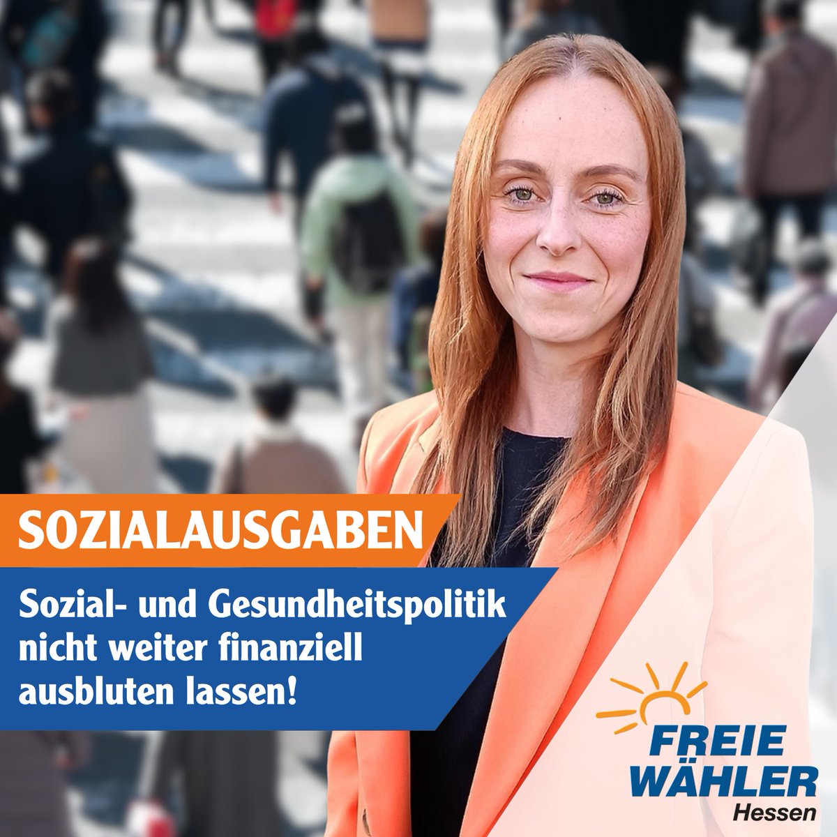 Sozial- und Gesundheitspolitik nicht weiter finanziell ausbluten lassen!

mehr: freiewaehler-hessen.de/aktuelles/beit…

#FreieWähler #Hessen #Sozialausgaben #Gesundheit #Renten #Arbeitslosigkeit #Sozialsystem #krankenstand #AnpackenFürHessen #orangepower