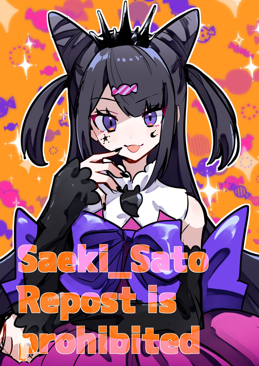 ハロウィン落書き🐈‍⬛👻😈
#Halloween