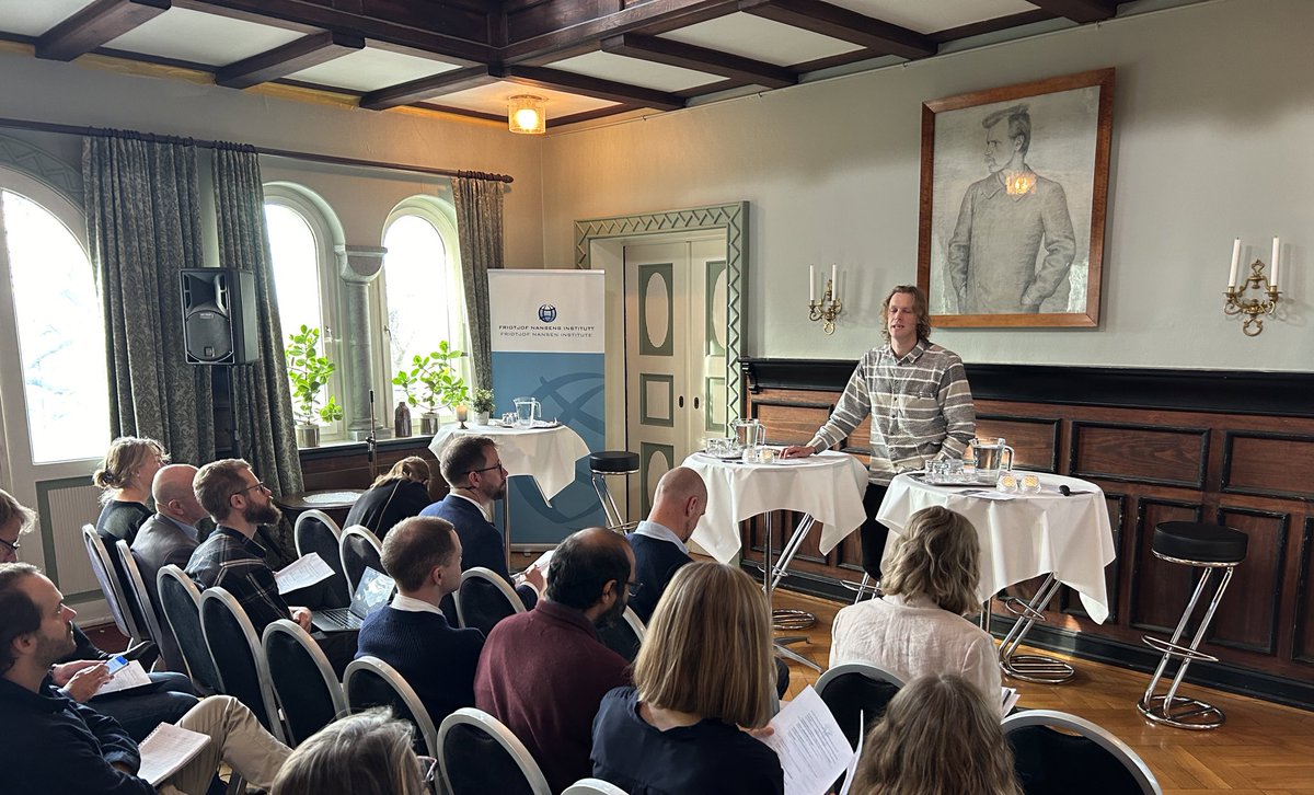Fridtjof Nansen Institute tweet media