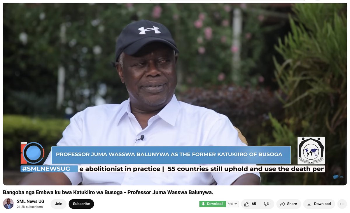 Al-Hajj Ahmed Osman Noor (@owekosman) on Twitter photo I just watched something really interesting - my elder <a href="/jwbalunywa/">Prof. Waswa Balunywa</a> was interviewed by <a href="/muyangalutaaya/">Sir Simon Muyanga Lutaaya</a> about the current state of Busoga. His insights on the region's economic landscape were eye-opening and honestly pretty enlightening. If you've got 30 minutes to spare, the I just watched something really interesting - my elder <a href="/jwbalunywa/">Prof. Waswa Balunywa</a> was interviewed by <a href="/muyangalutaaya/">Sir Simon Muyanga Lutaaya</a> about the current state of Busoga. His insights on the region's economic landscape were eye-opening and honestly pretty enlightening. If you've got 30 minutes to spare, the