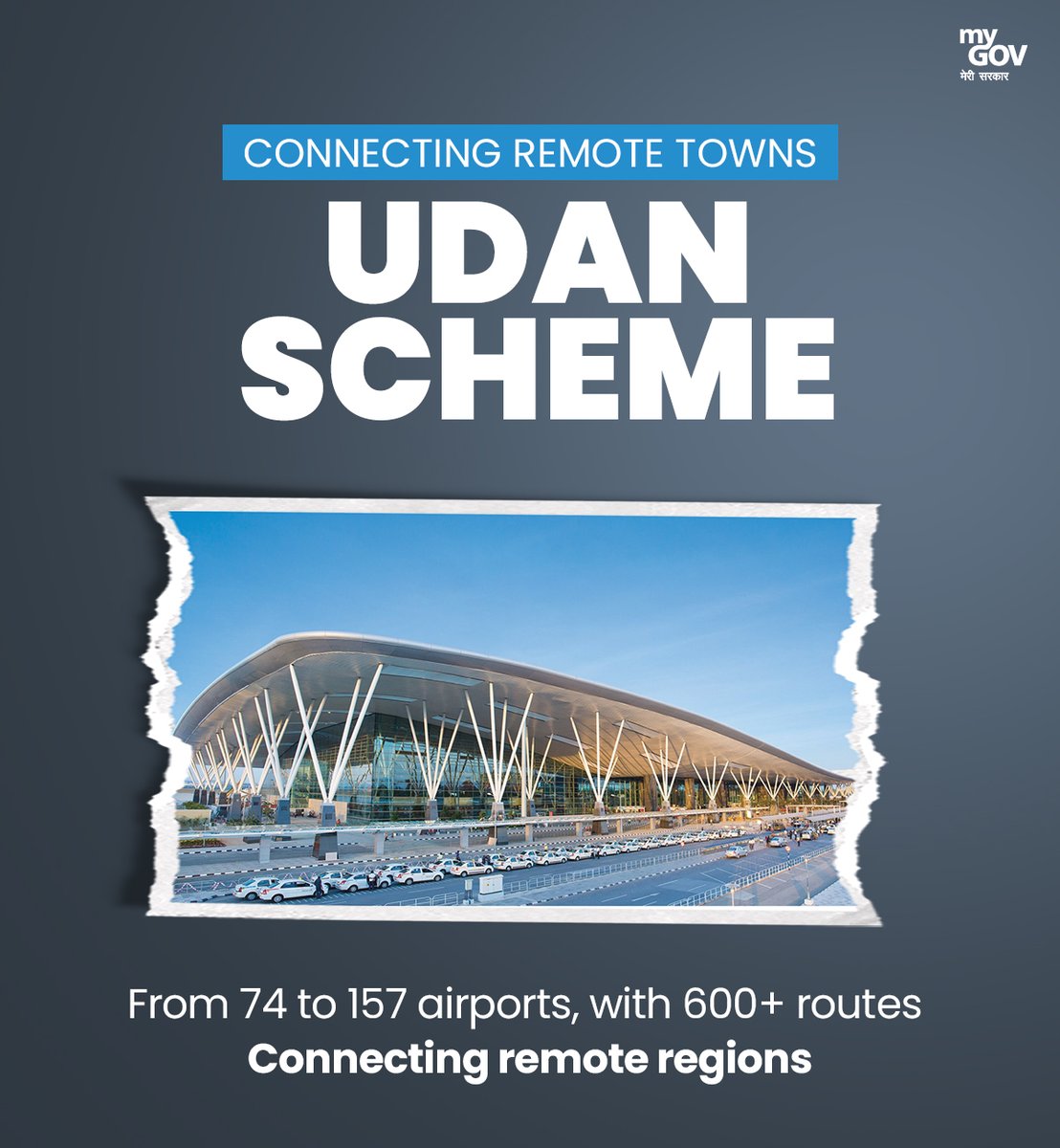mygovindia's tweet photo. The UDAN scheme is expanding horizons, linking remote regions with 157 operational airports and over 600 routes. Making air travel accessible, it brings connectivity to every corner and enabling growth across the nation

#RashtriyaEktaDiwas
#NationalUnityDay2024 https://t.co/L1IWpcDVyf