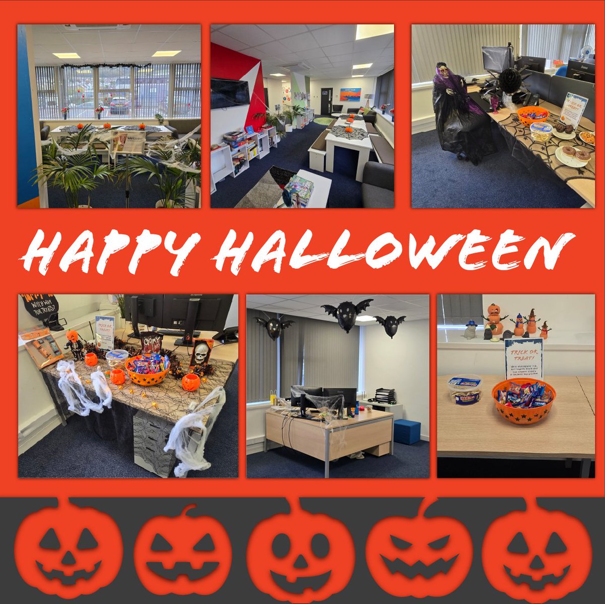 It’s getting spooky at SSG’s office 👻🎃

From creepy cobwebs to playful pumpkins, our decorations are ready to get everyone in the Halloween spirit!

Which spooky touch do you love the most? Let us know in the comments below... 👇✨

#Halloween #Celebration