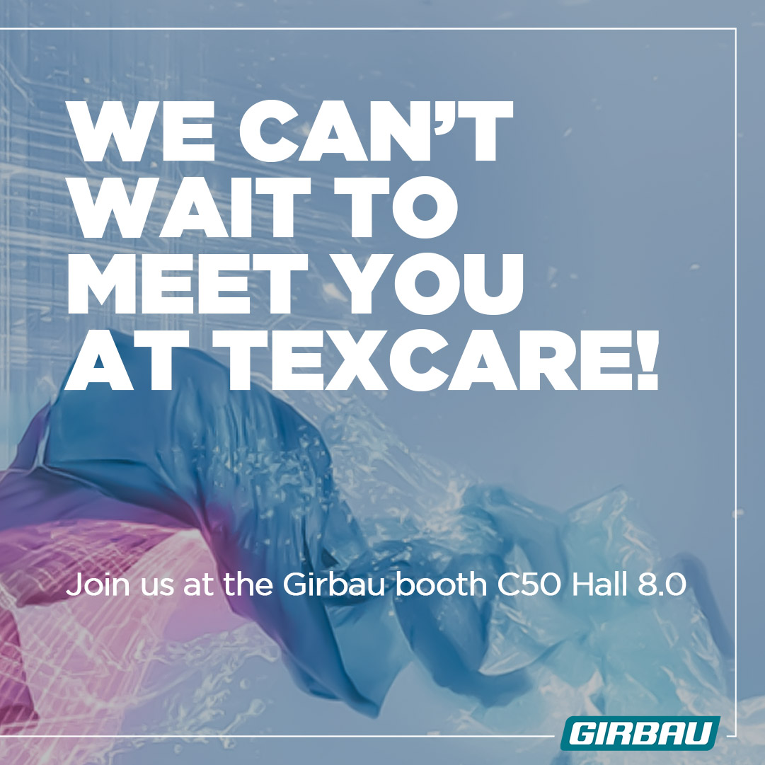 🌍 Join Girbau at TexCare! Four days of innovation, insights, and hands-on experiences in laundry solutions.

📍 Hall 8.0, Booth C50.

#TexCare2024 #Girbau #Innovation #Laundry