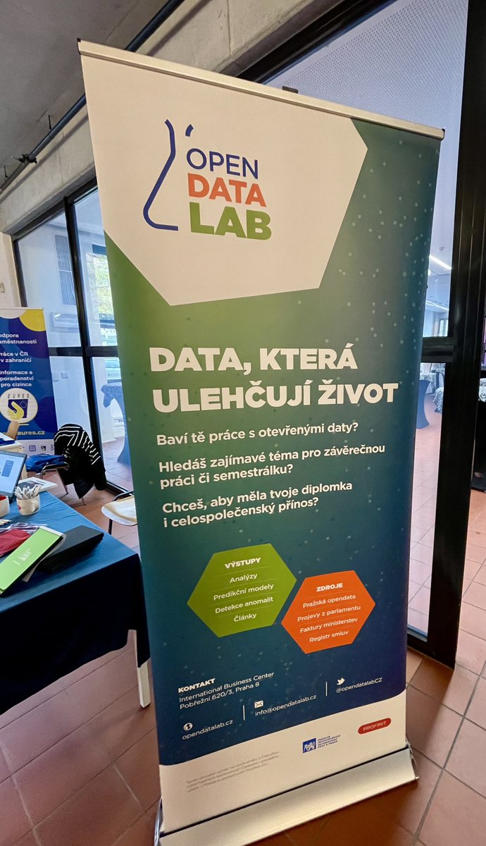 OpenDataLab (@opendatalabcz) on Twitter photo Opět se můžete ponořit do světa otevřených dat na #CoFIT! Navštivte náš stánek <a href="/opendatalabCZ/">OpenDataLab</a> a objevte nové výzvy a témata pro závěrečné práce. Těšíme se na vás! <a href="/FIT_CTU/">FIT ČVUT</a> <a href="/CVUTPraha/">ČVUT v Praze</a> <a href="/otevrenadata/">Otevřená data</a> <a href="/Profinit_EU/">Profinit</a> <a href="/Profinit_SW/">Profinit SW Services</a> <a href="/szabo707/">Adam Szabó</a> <a href="/maresmar_cz/">Martin Mareš</a> Opět se můžete ponořit do světa otevřených dat na #CoFIT! Navštivte náš stánek <a href="/opendatalabCZ/">OpenDataLab</a> a objevte nové výzvy a témata pro závěrečné práce. Těšíme se na vás! <a href="/FIT_CTU/">FIT ČVUT</a> <a href="/CVUTPraha/">ČVUT v Praze</a> <a href="/otevrenadata/">Otevřená data</a> <a href="/Profinit_EU/">Profinit</a> <a href="/Profinit_SW/">Profinit SW Services</a> <a href="/szabo707/">Adam Szabó</a> <a href="/maresmar_cz/">Martin Mareš</a>