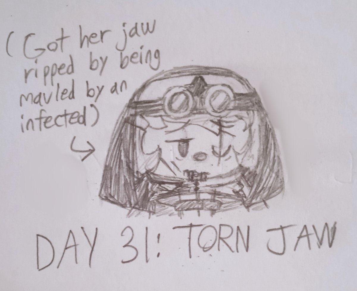 AW_PICKLEZ's tweet photo. FLOWERET GORETOBER D31: TORN JAW

#mrmen #mrmenlittlemiss #mrmenandlittlemiss #mrmenshow #themrmenshow #tmms #mmlm #infectionau #horrorau #goretober #goretober2024 https://t.co/J7Fq521iUj