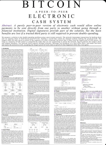 cryptomigo21's tweet photo. 16th anniversary of Bitcoin White Paper!
#Bitcoin #Whitepaper #16thAnniversary #Satoshi #WhataLegend https://t.co/bnqcnJbJ5X