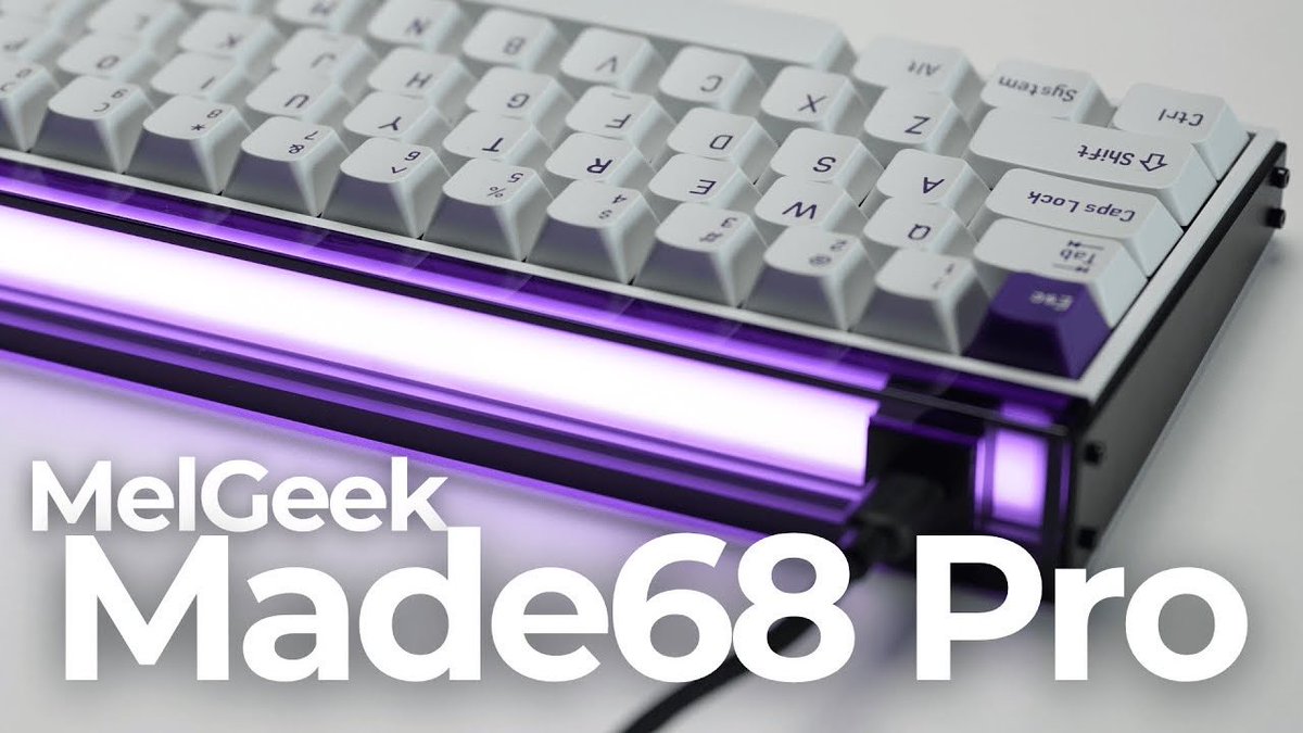 キーボード MelGeek MADE68 Pro Purple Amazon.com: MelGeek Magnetic Gaming Keyboard, hot swappable