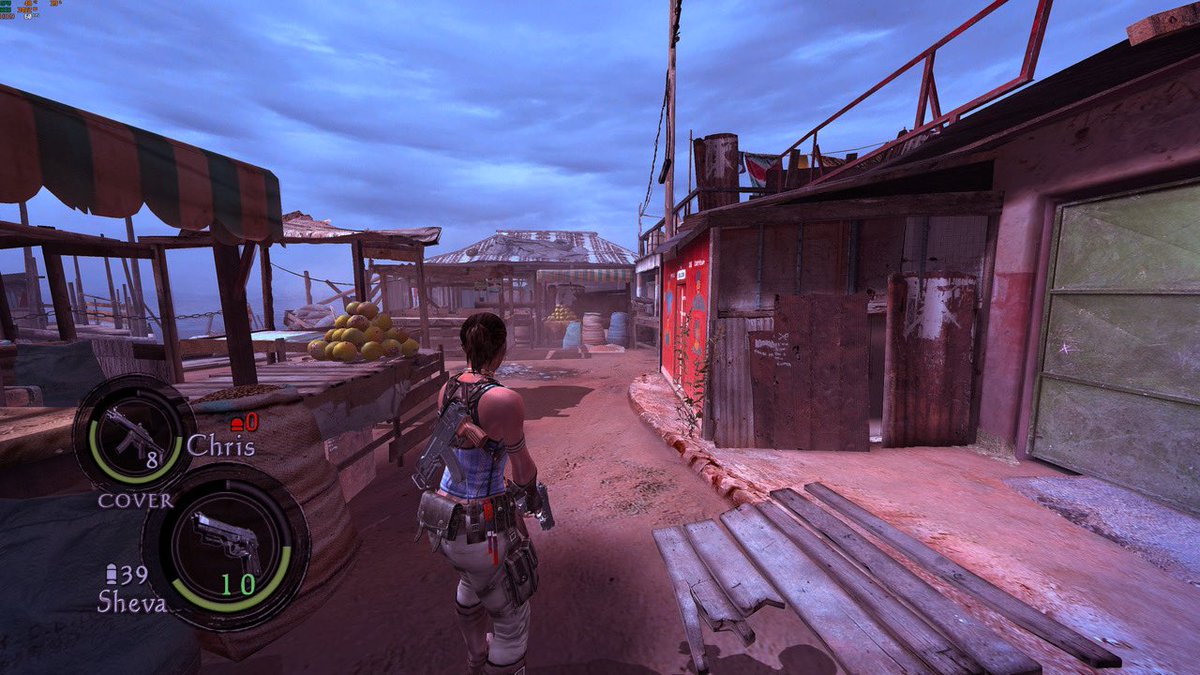 يوه ياجماعه الخير مدري وش اقول وايش اخلي عن جمال البي سي قاعد العب رزدنت ايفل 5 مع مود يشيل الفلتر الاخضر وشوفو قداكم جمالها
#Resident_Evil