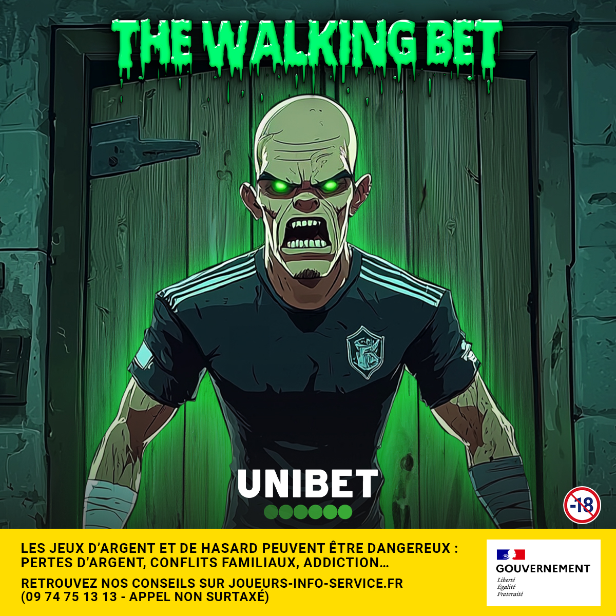 Pepenstein barre l'entrée de la bibliothèque 😱 

🥊 RT + #TheWalkingBet + ton pseudo pour le vaincre 
🤑 10 x 20€ de Freebets à gagner