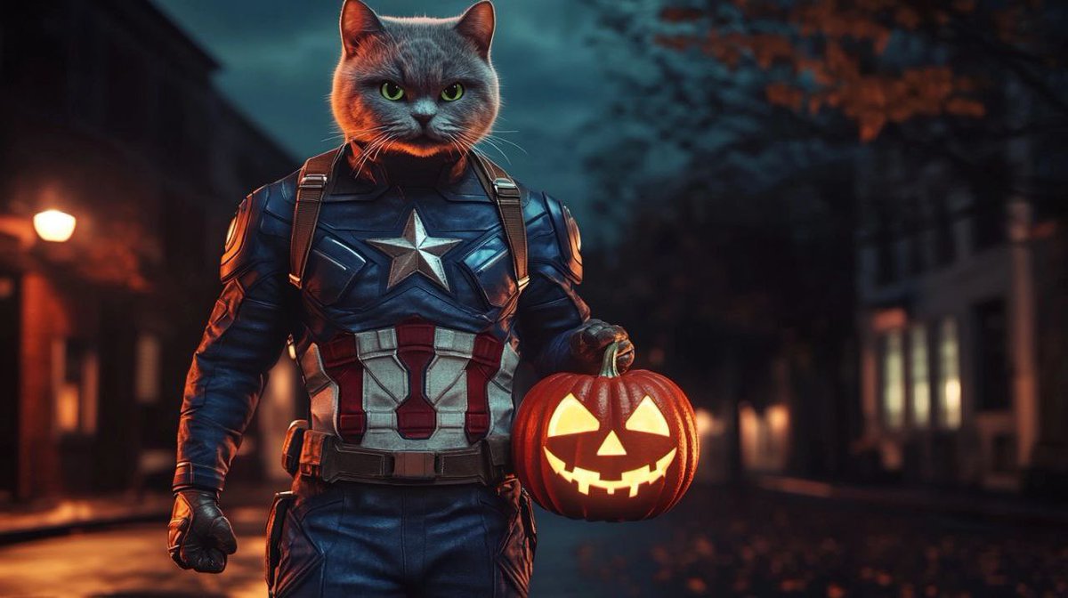 AvengersCat's tweet photo. Are you going to wear an Avengers costume for Halloween ?

#halloween2024 https://t.co/PfdgIM3T3o