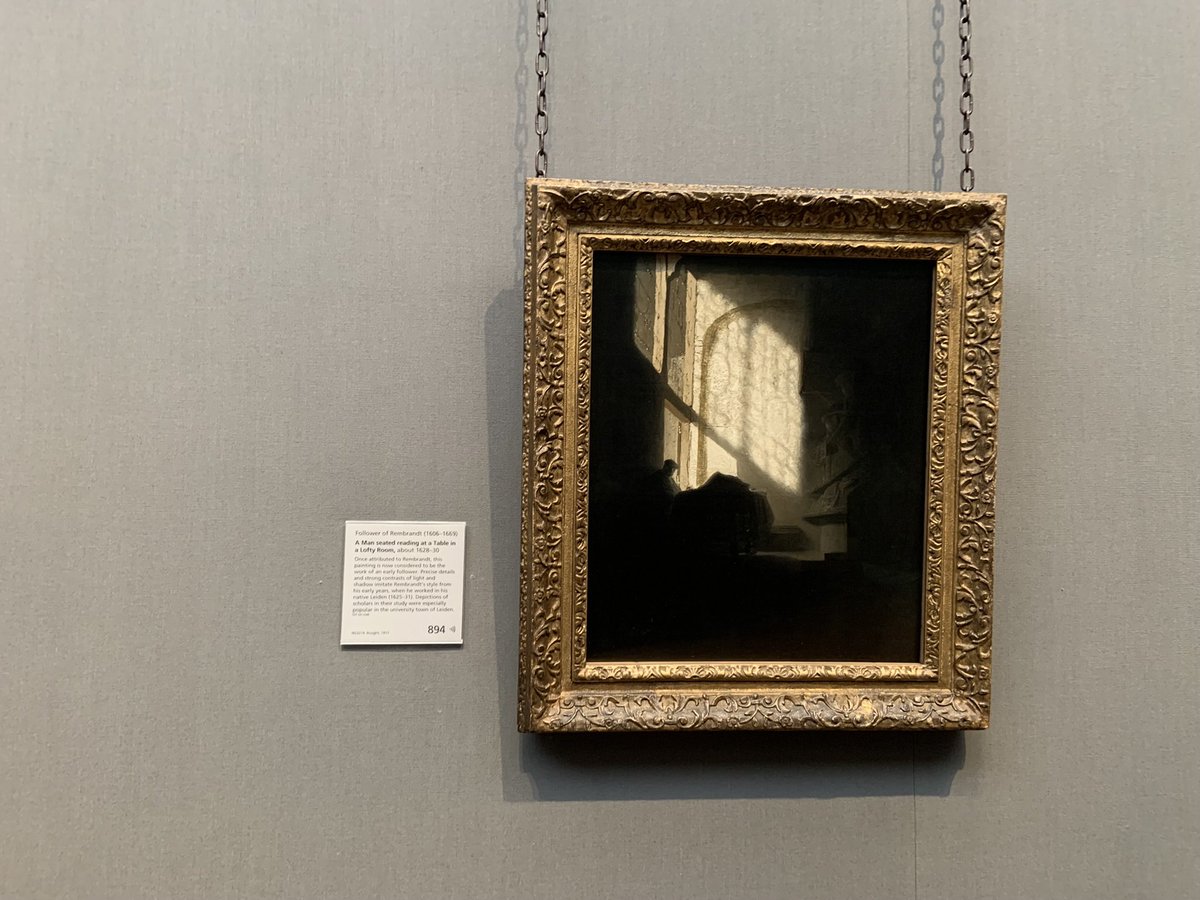 Lincs_Kay's tweet photo. @MintySainsbury I was really struck by it when I  visited the National Gallery, too. One of only a handful I took a picture of. https://t.co/zyJSMGVkuG