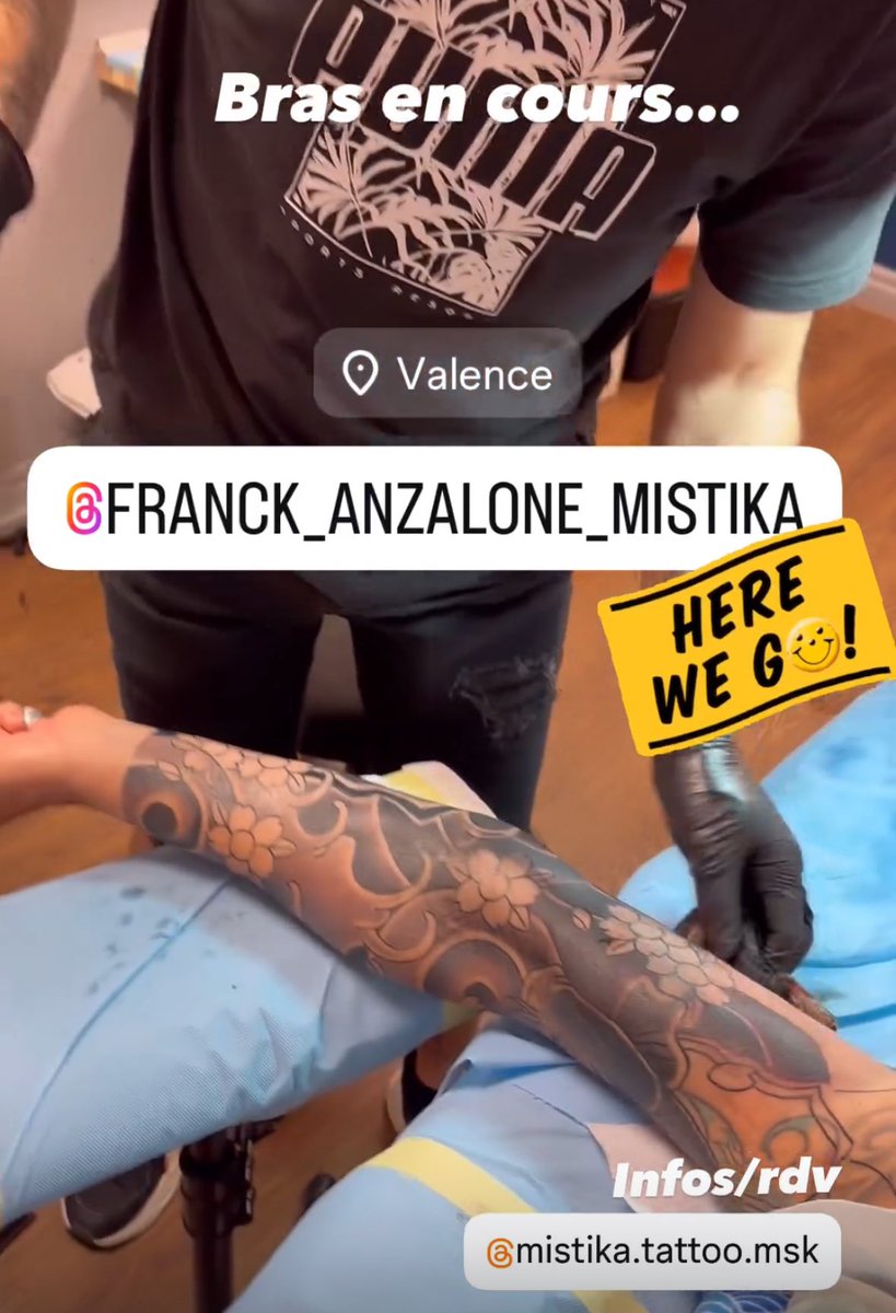MistikaTattoo's tweet photo. C’est parti ! https://t.co/QlNYpT7vE8
