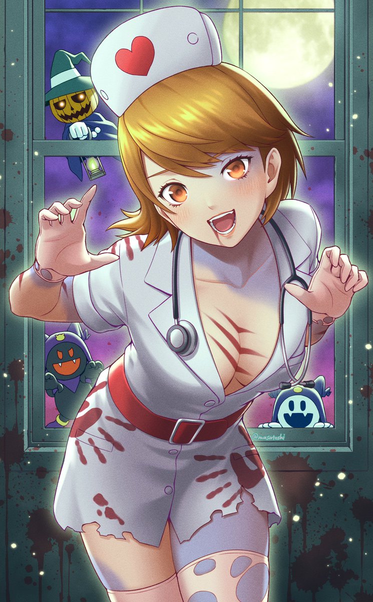 masatoshi_1219's tweet photo. #persona3 #Halloween
Happy Halloween Horror Night 🎃
お菓子くれなきゃ…食べちゃうぞー❣️🧟‍♀️ https://t.co/YPllDxd5Dc