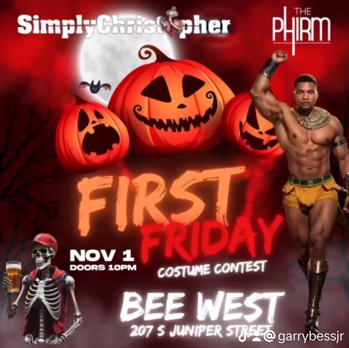 bessofarts's tweet photo. ALL TRICKS &amp; TREATS 👺👹
Show me what you working wit !!!!
Come thru 1st FRIDAY's !! https://t.co/lx7nJG19e2