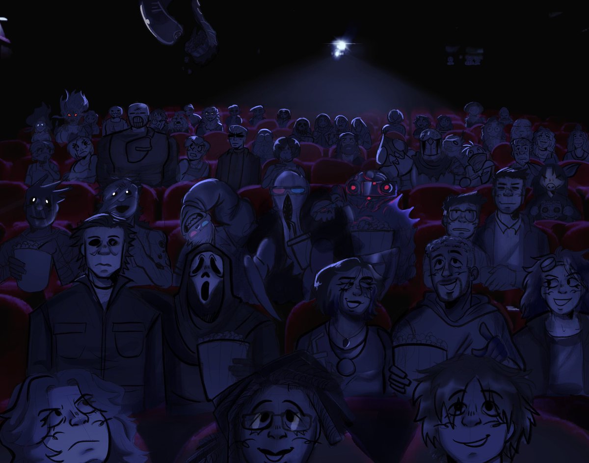 ghostiegoo2's tweet photo. Just in time! The movie’s about to start 🍿🍫 https://t.co/AyMVFOMDLq