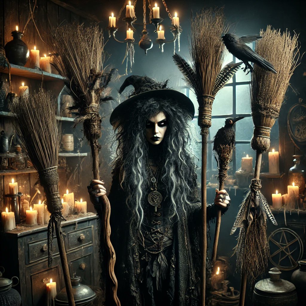 sol_moonwitch's tweet photo. If I had a $WITCH TOKEN for every broomstick I own I would be rich🎃🧙

🎃Join our $WITCH cave 🎃:
https://t.co/hIVCniPBGD

#Solana 
#memecoin 
#MemeCoinSeason https://t.co/iHM0Is3D9d