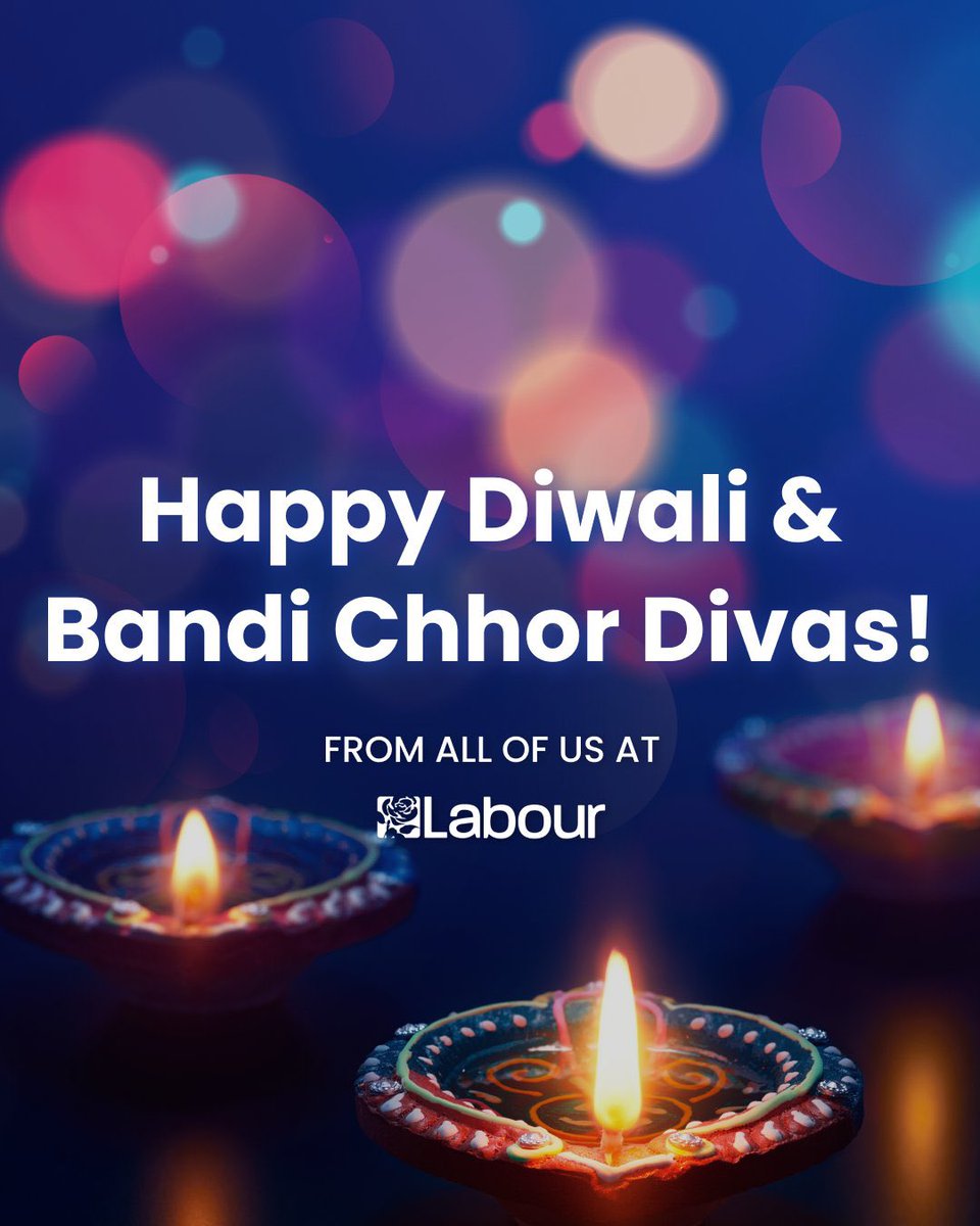 Milton Keynes Labour wishes Hindus, Sikhs and Jains in our city a happy and joyful Diwali and Bandi Chhor Divas.