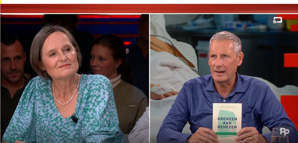 Over 'Grenzen van Genezen'. Pleidooi voor meer #preventie en #vroegtijdigezorgplanning in #TafelvanGert <a href="/GoPlay__be/">GoPlay.be</a> <a href="/GreetDeCock/">Greet De Cock</a>. Want #leefstijl is niet louter een individuele verantwoordelijkheid. 
Benieuwd naar aanpak van <a href="/carogennez/">Caroline Gennez</a> in komende legislatuur 💪