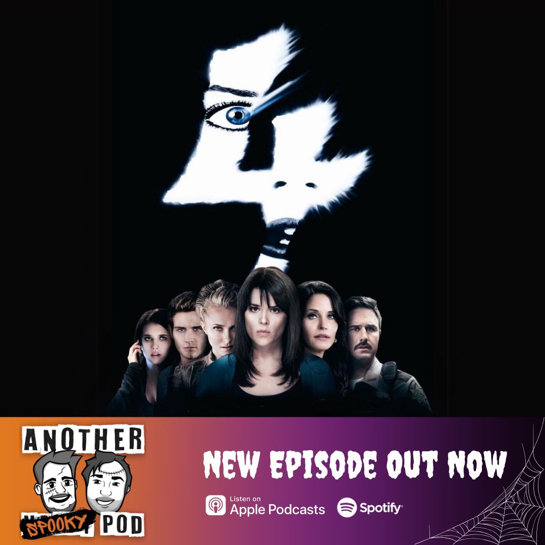 AnotherHappyPod's tweet photo. HAPPPYYYY HALLOOWWEEEEEEN!

Our chat on scream 4 is live now! Did we love it? Did we get spooked? Find out or you’ll have to attend cinema club

https://t.co/7rqFVuva74 https://t.co/FLXq1XXzRD