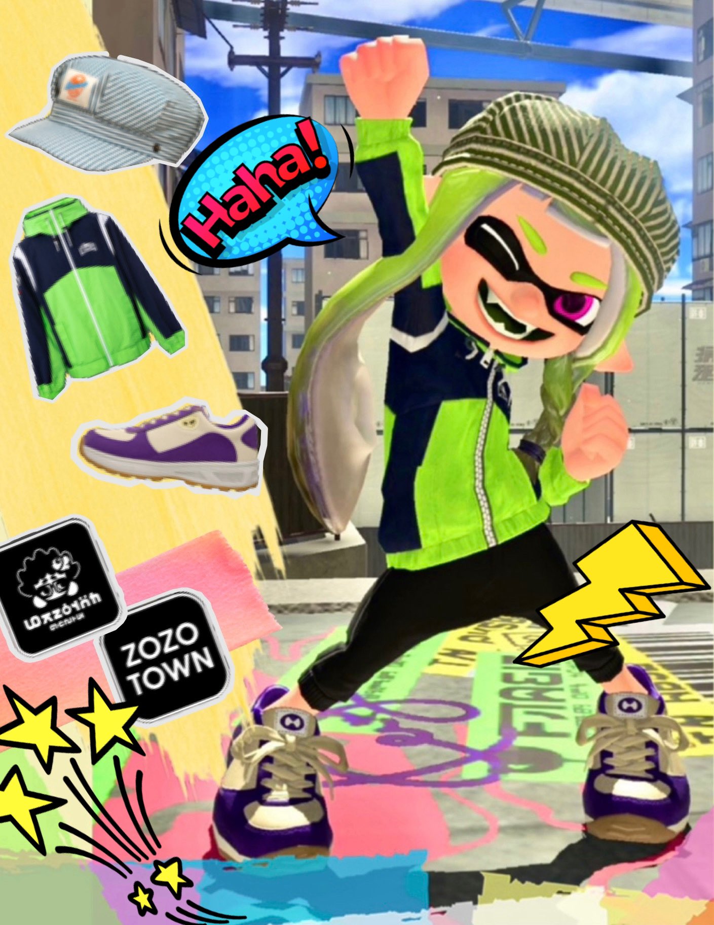 スプラトゥーン3 ゲソタウン×ZOZOTOWN ヒッコリーワークキャップ スプラトゥーン3』とZOZOTOWNがコラボしたアパレル第2弾が発売決定