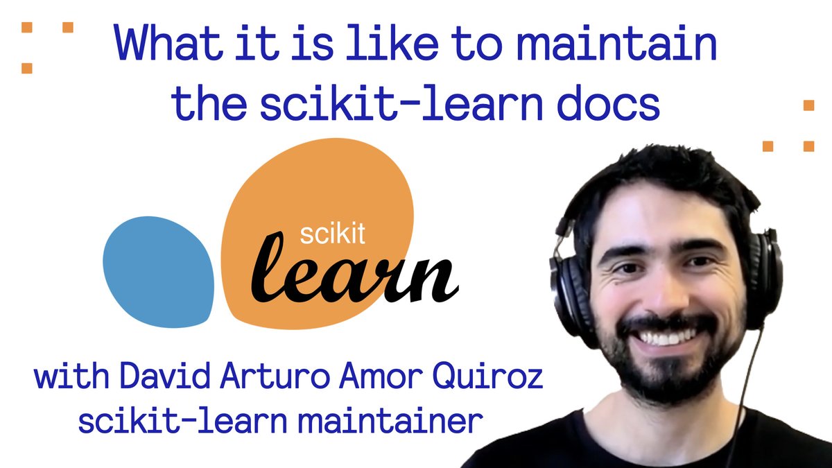 Did you know the scikit-learn docs has a recommender built-in? Many folks assume that it is hand curated, but there's actually a small ml pipeline to take care of it. 

In our latest episode we talk to the docs maintainer about all of this and more. Enjoy!
eu1.hubs.ly/H0dpvhK0
