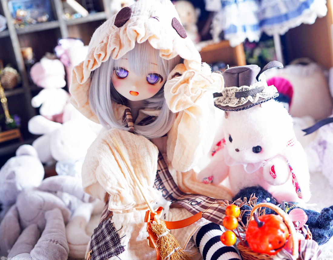 🐰に正体を見破られている娘