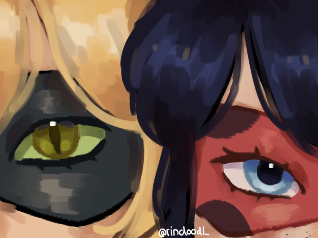 eye. #ladynoir #mlbtwt #art