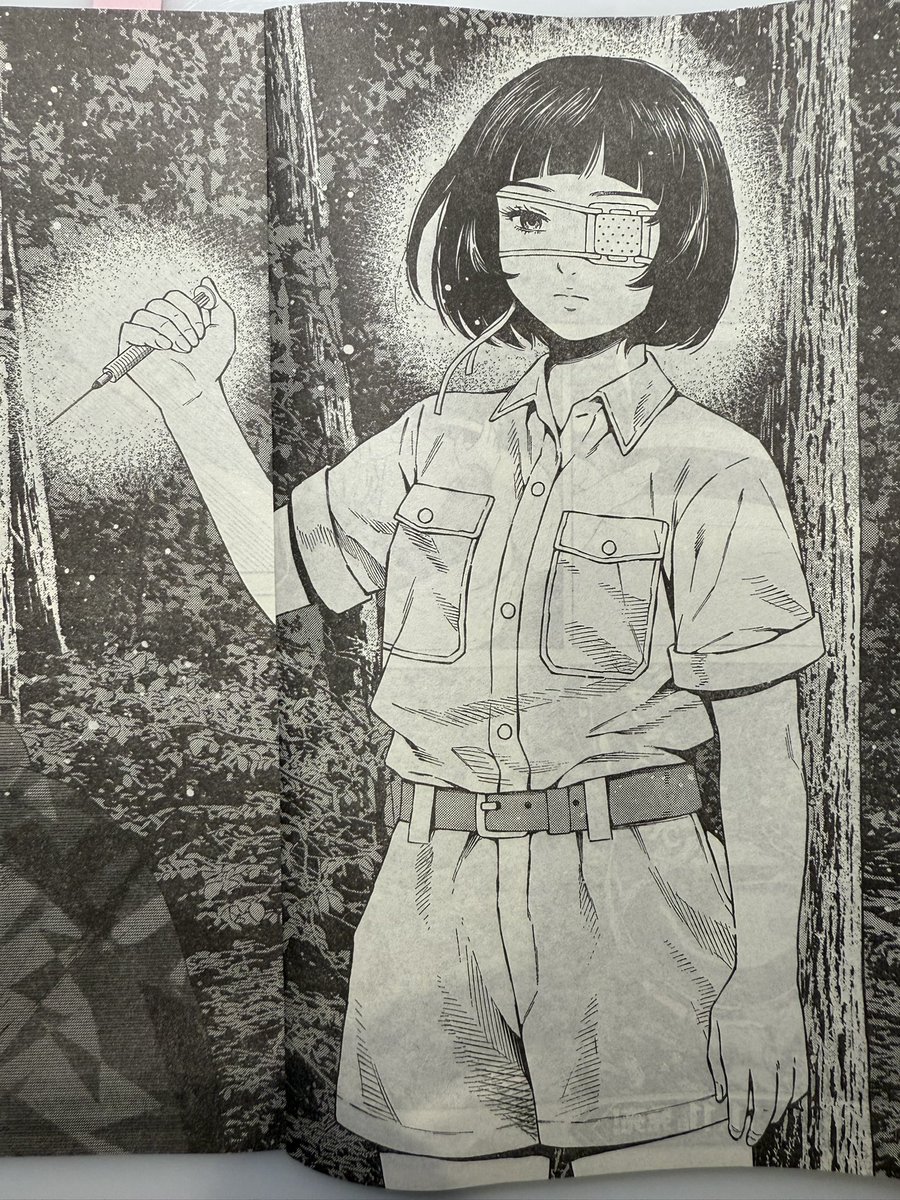 発売中のヤングキングにてスピンオフ作品「近野智夏の腐じょうな日常」掲載されてます

この見開きの近野がカッコいい

#外道の歌
#近野智夏の腐じょうな日常 