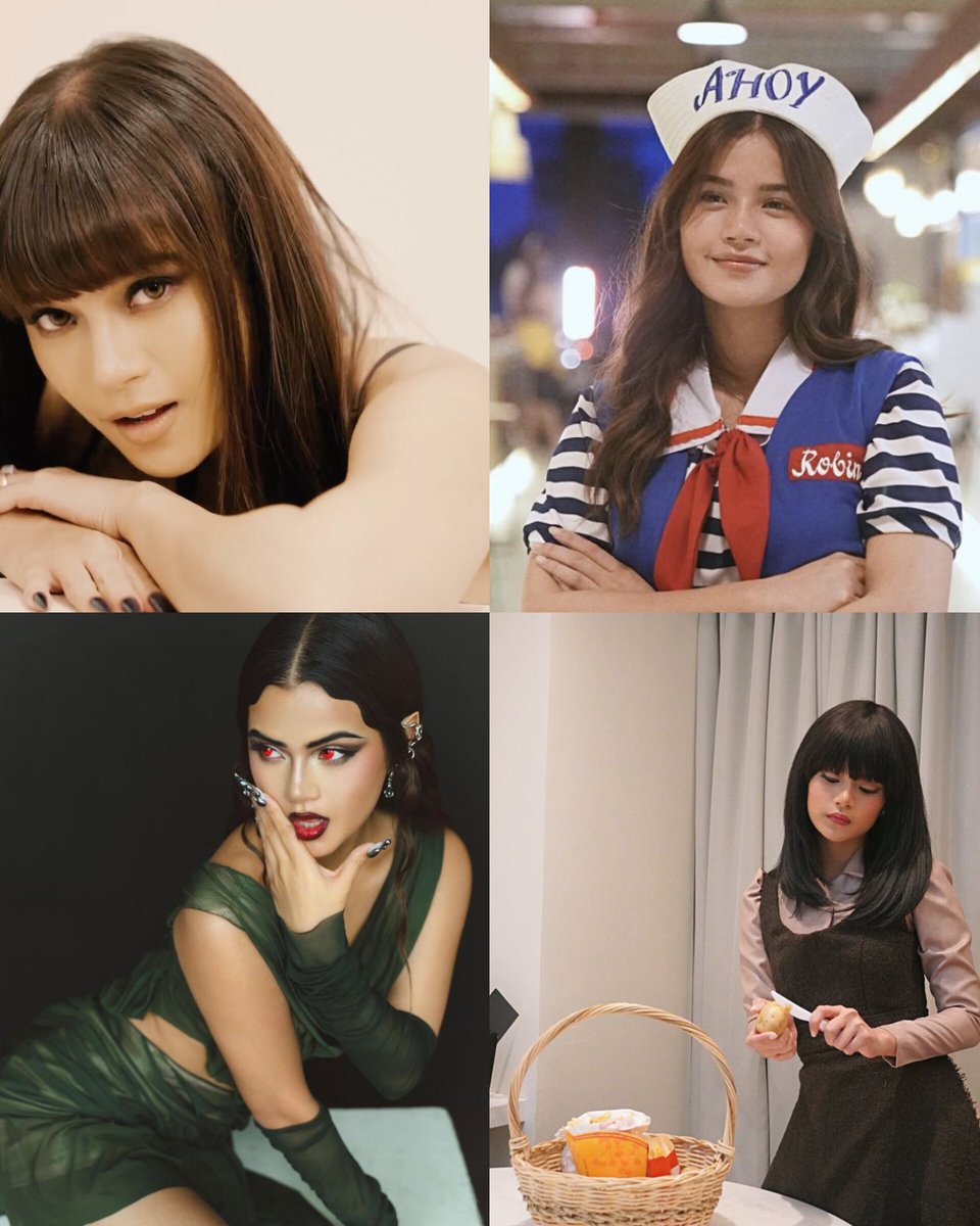 maris racal and her halloween costumes through the years (thread)