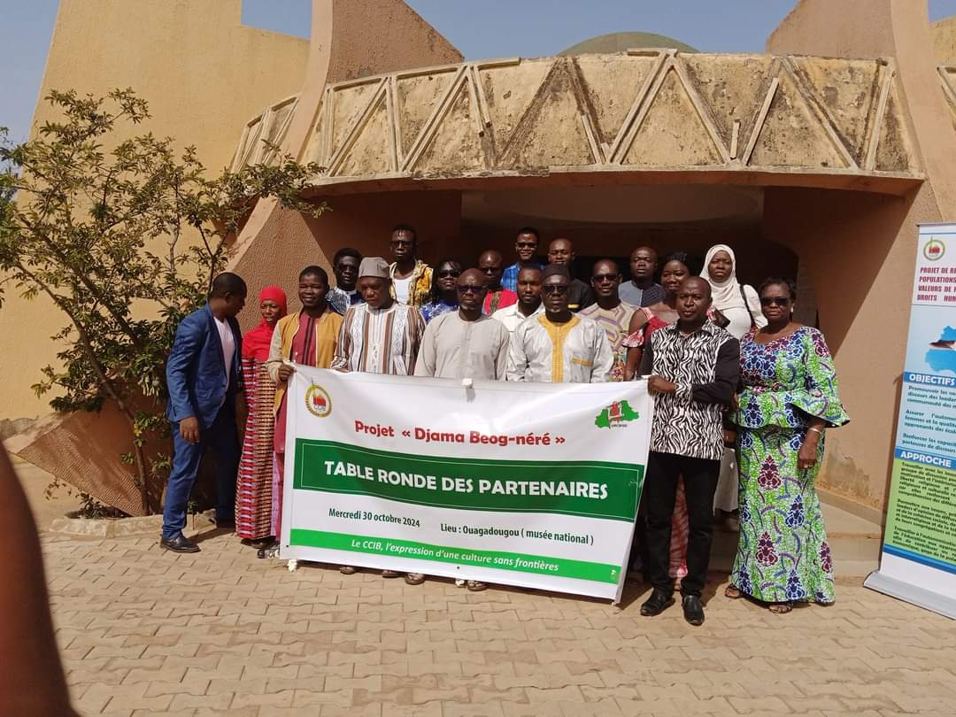 Abdoulrazack0's tweet photo. Lancement effectif des activités du projet #Djama #Beog #Neere autour d'une table des partenaires.
Ce mercredi 30 octobre 2024 s'est tenue au Musée National une table ronde initiée par le CCIB. https://t.co/qpEpz7Q2Ro