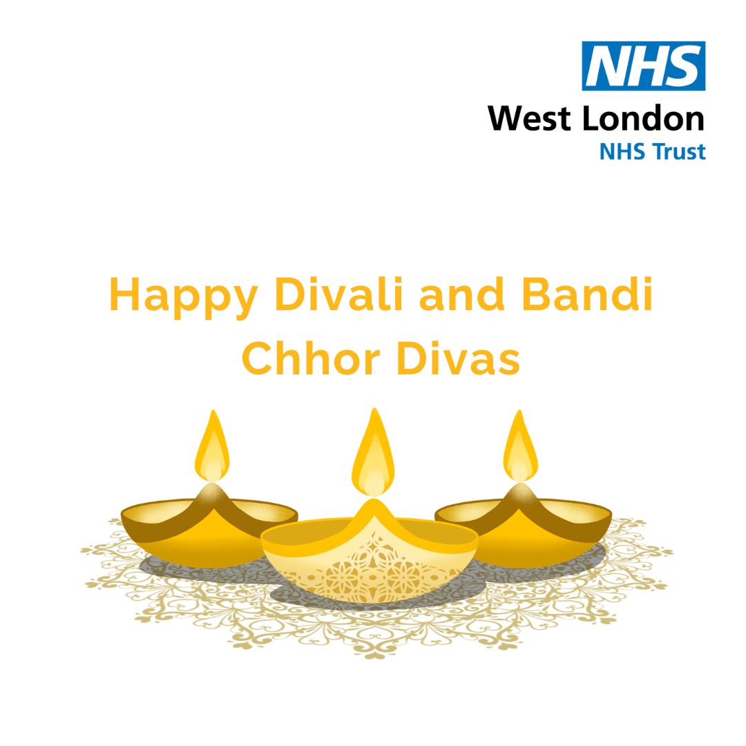 westlondonnhs's tweet photo. Happy Divali and Bandi Chhor Divas to all our service users and partners who are celebrating 🙏🏾 https://t.co/b3fRvrcGrL