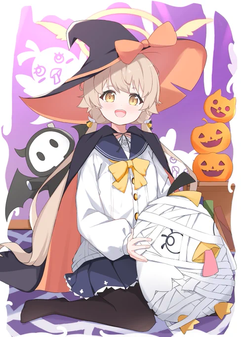 ハロウィンヒフミ #ブルアカ 