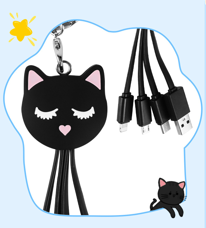 EproloApp's tweet image. 🐾Add a touch of cuteness to your electronic devices! This cartoon black cat 3-in-1 data cable is not only stylish and cute
eprolo.com/app/product/Ca…
#datacable #3in1 #chargingcable #cuteaccessories #portable #blackcat #techstyle #apple #android #gadgetlover