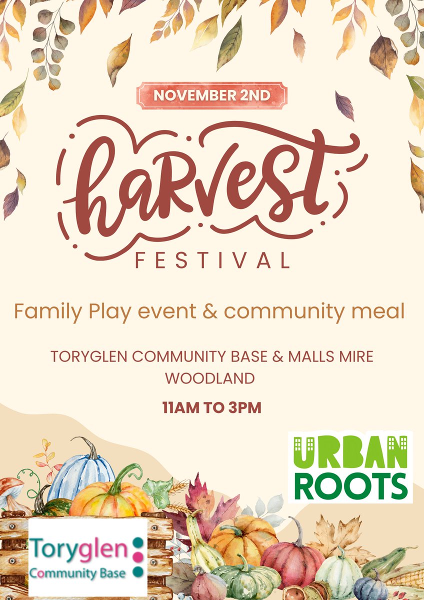 Malls Mire Community Woodland (@mallsmire) on Twitter photo Join us this Saturday for a fun family play event and a community meal at the Toryglen Community base and the Malls Mire Woodland.
<a href="/clydegateway/">Clyde Gateway</a> <a href="/ToryglenPS/">Toryglen Primary School</a> Join us this Saturday for a fun family play event and a community meal at the Toryglen Community base and the Malls Mire Woodland.
<a href="/clydegateway/">Clyde Gateway</a> <a href="/ToryglenPS/">Toryglen Primary School</a>