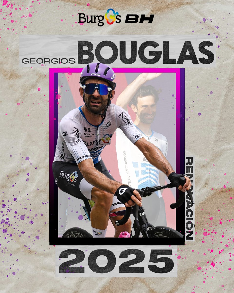 🚨 <a href="/gbouglas/">Georgios Bouglas</a> continuará en el Burgos BH en 2⃣0⃣2⃣5⃣
 
🇬🇷 El excampeón griego será uno de nuestros hombres rápidos la próxima temporada

📝 📲 burgosproteam.com/georgios-bougl…