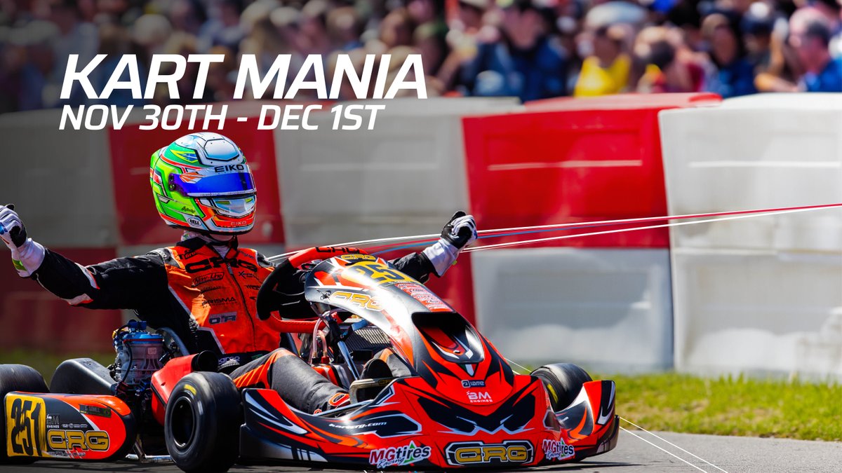 GPRracewear's tweet photo. Join us at Kart Mania from Nov 30 - Dec 1 for karting gear, trophy presentations, and a chat with experts.

📅 Nov 30 - Dec 1

More info: https://t.co/zuoHUXk9XH  

#grandprixracewearsilverstone #motorsport #karting #gokart #gokarting #kartracing #kartmania https://t.co/ovoZANm7JD