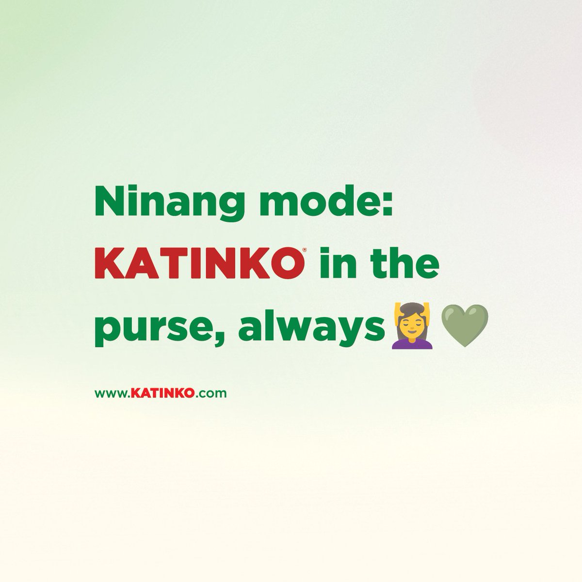 Malapit na ang Christmas, so you know Ninang mode is on—with Katinko in the bag, of course! 😂👉 shopee.ph/katinkostore