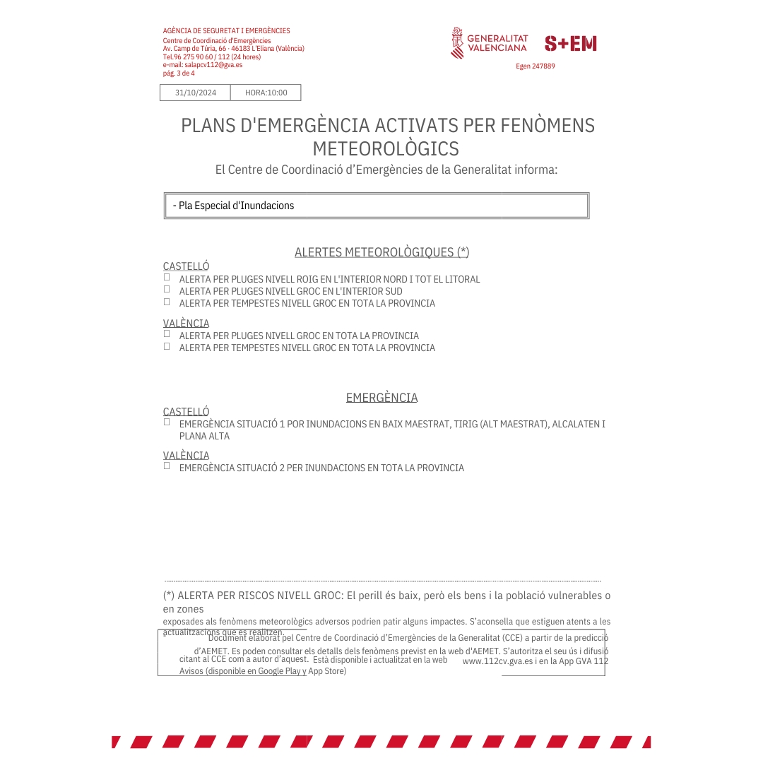 COMUNICACIÓ OFICIAL!!!

Emergències ens ha comunicat que ha elevat a ROIG el nivell per pluges.