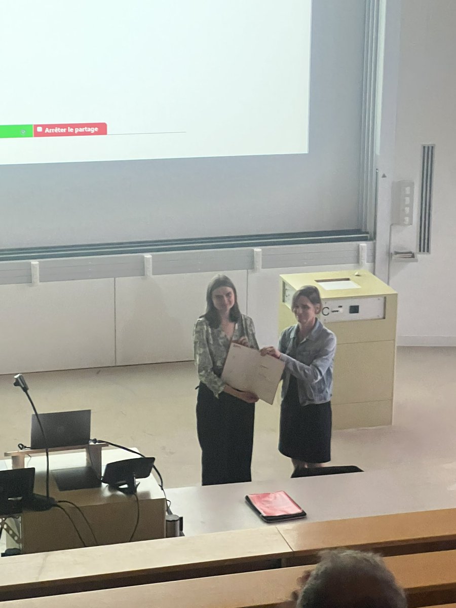 GBFlab's tweet photo. And another big congratulations to @perrine_rb for her public defense which took place last Thursday! 
An emotional but for sure satisfying day for her and all the GBF members!
We wish her all the best for her brilliant future!
#EPFL #PhDdefense #chemistry https://t.co/C1YHZJsspN