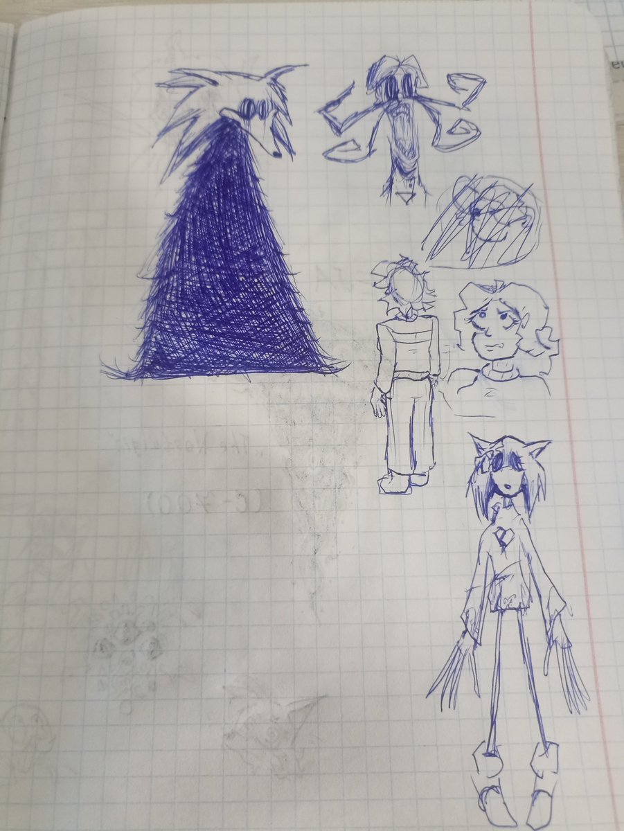 Some of concepts I drew before Halloween episode Some Lochness 99Max ...