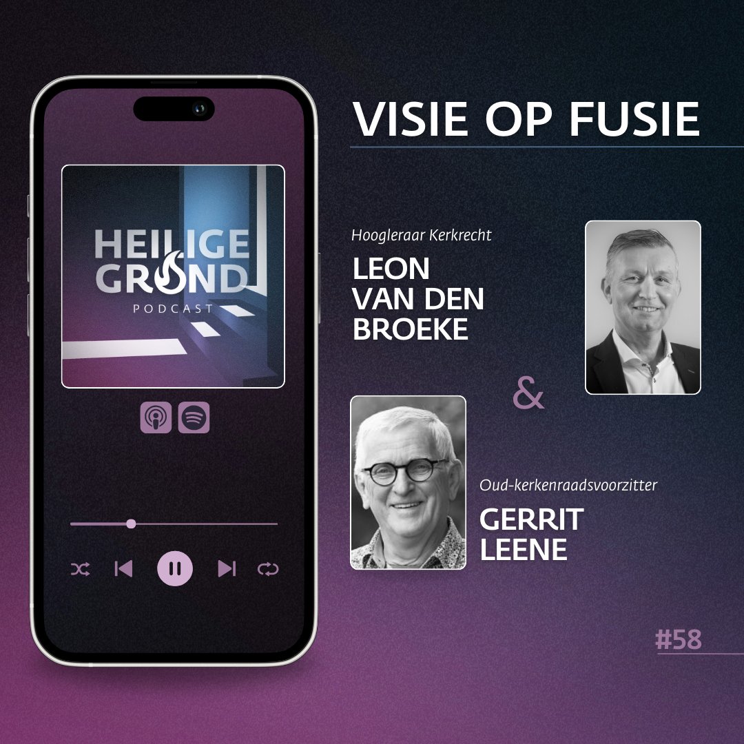 Fusie en samenwerking van kerkelijke gemeenten: een kans om de eenheid in Christus te laten zien of vooral een noodzakelijkheid vanwege krimp? In deze aflevering een gesprek met Leon van den Broeke en Gerrit Leene.

Luister in je podcastapp of via bit.ly/4fqnus2