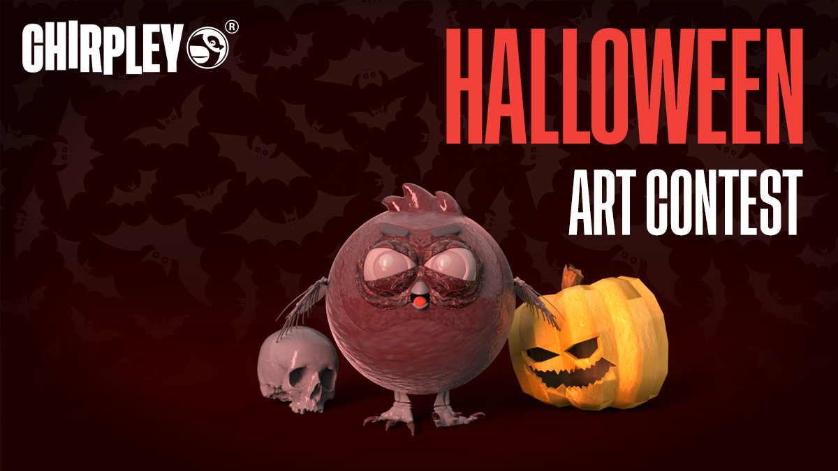 🧛‍♀️It's Halloween! Get yourself in the spirit &amp; stand a chance to win $1K in $CHRP! 

Post your art in the comments to enter. The top 5 receive a prize.

⏳The contest is open until November 3rd.
