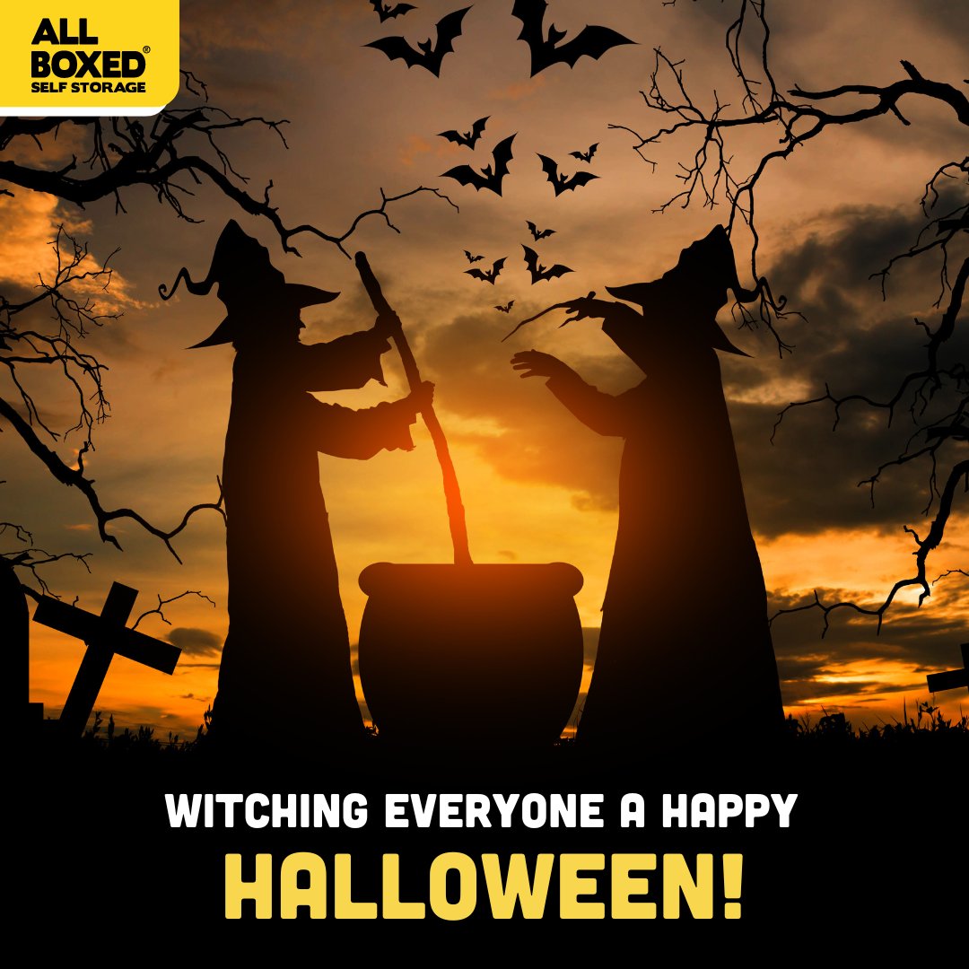 allboxed's tweet image. Happy Halloween from all of us here at All Boxed! 👻

Don't let clutter haunt your space this year, get your own storage unit today via bookings.allboxed.co.uk/#locations! 🎃

#halloween #halloweenstorage #storeageunit #storage #storagefacility #selfstorage #storageunits #calnestorage